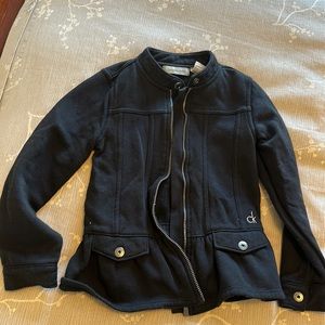 Calvin Klein sweatshirt blazer
